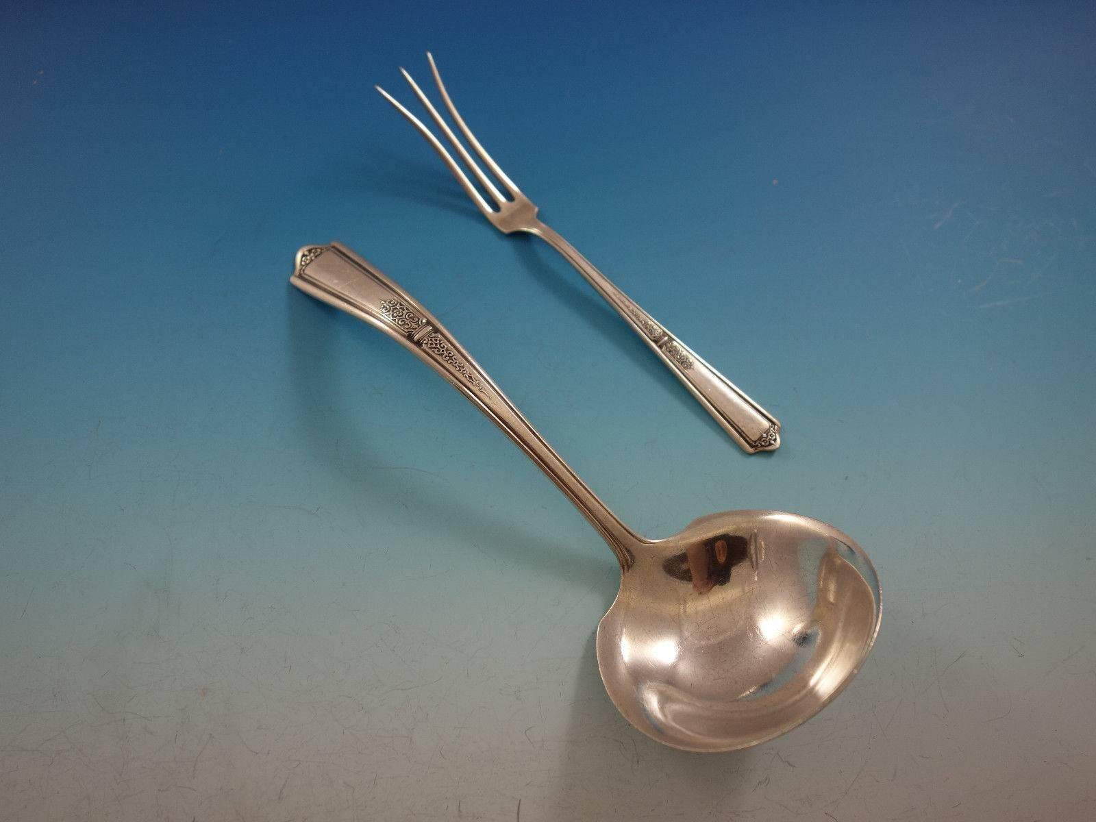 Set di posate in argento Sterling Seville by Towle 50 pezzi per la cena 3