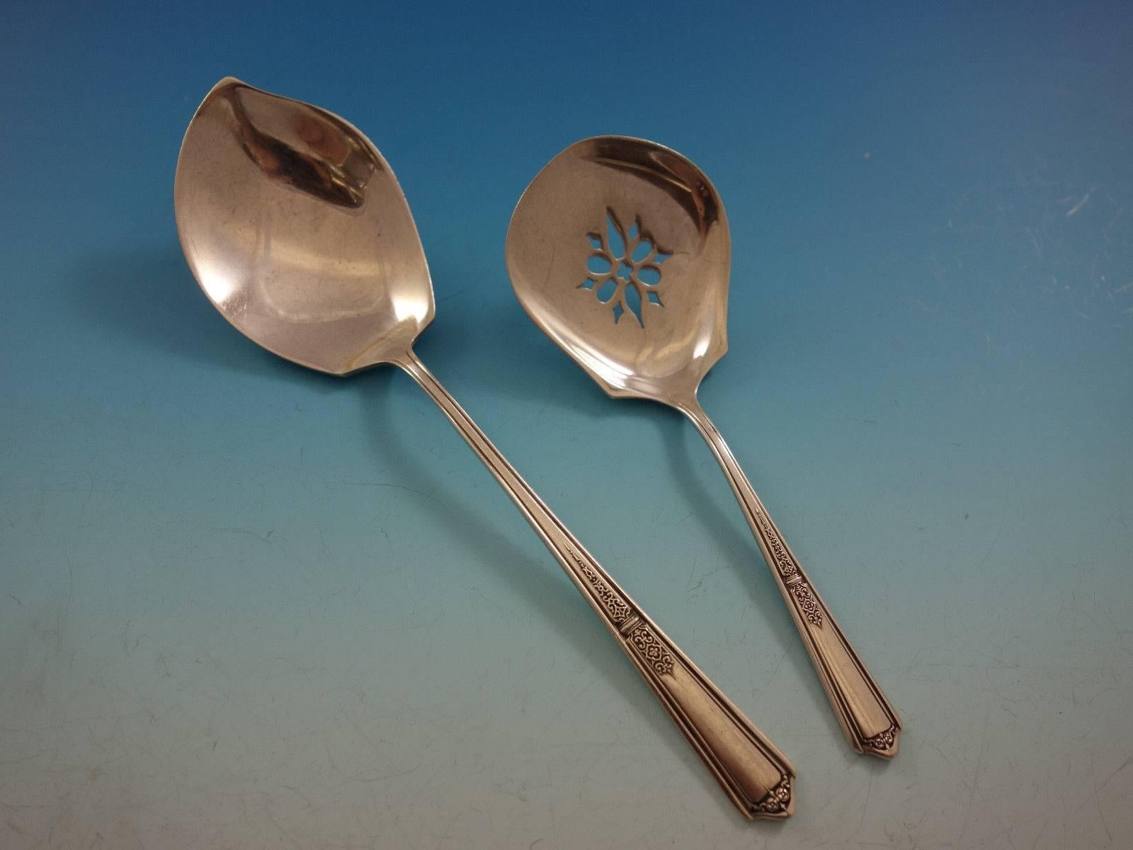 Set di posate in argento Sterling Seville by Towle 50 pezzi per la cena 2