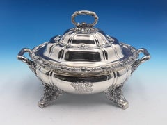 Chrysanthemum by Tiffany & Co. Sterling Silver Vegetable Dish Covered