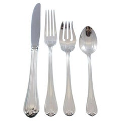 Woodwind by Reed & Barton R&B Sterling Silver Flatware Set for 12 Service 54 Pcs