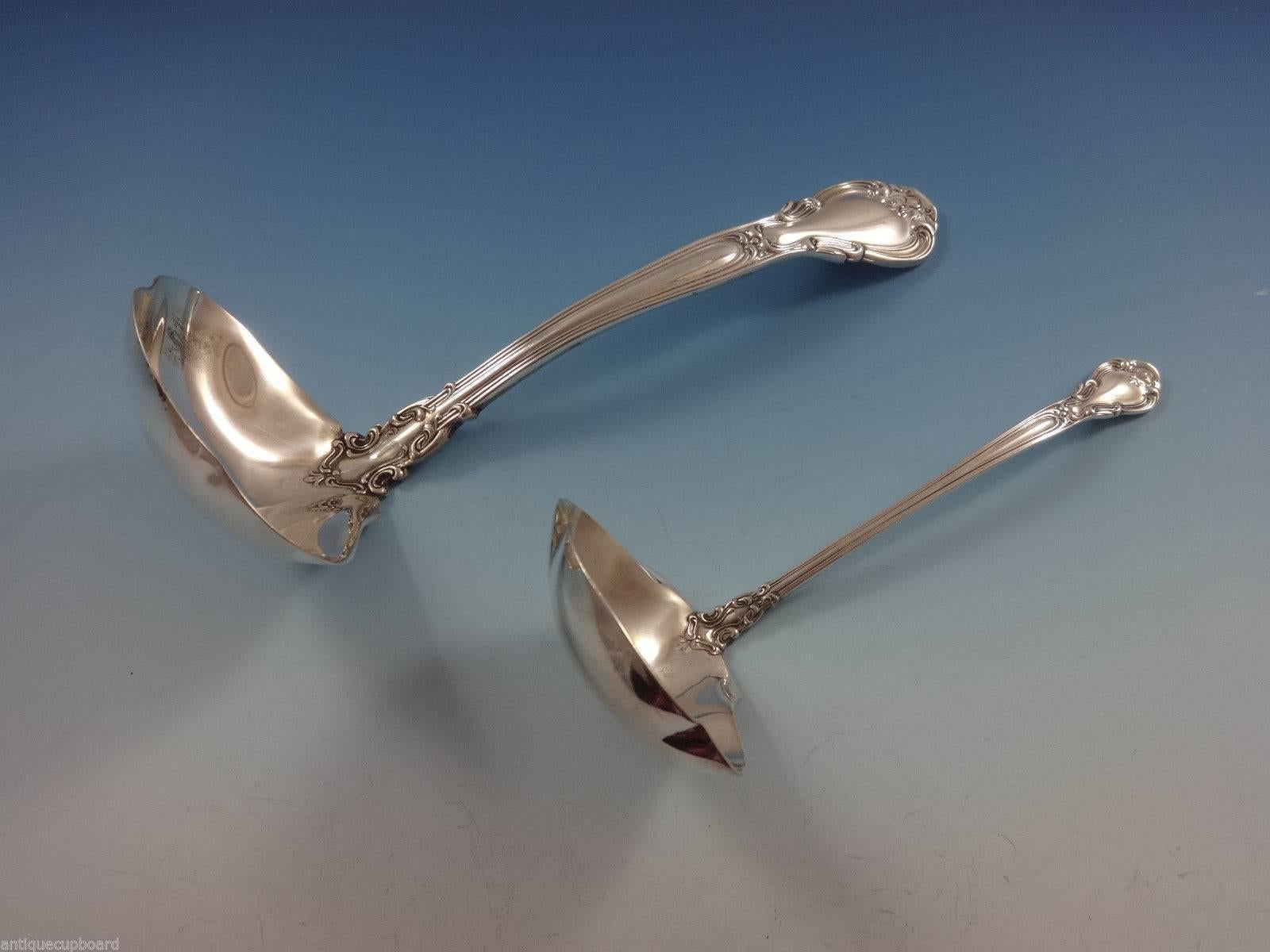 Chantilly by Gorham Sterling Silver Dinner Flatware Set for 18, 165 Pieces 2