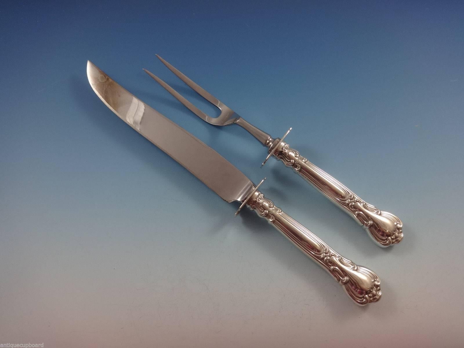 Chantilly by Gorham Sterling Silver Dinner Flatware Set for 18, 165 Pieces 5