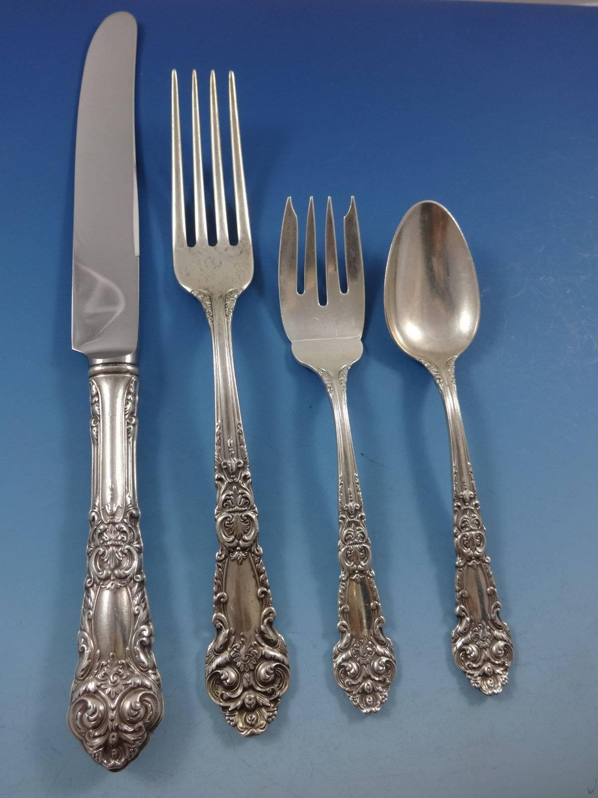reed and barton french renaissance sterling silver flatware