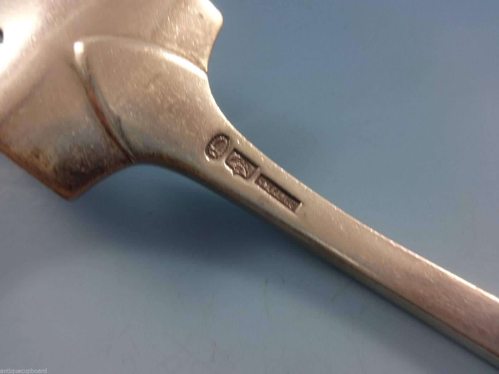 Mid-20th Century Onslow by Tuttle Sterling Silver Flatware Service for Eight