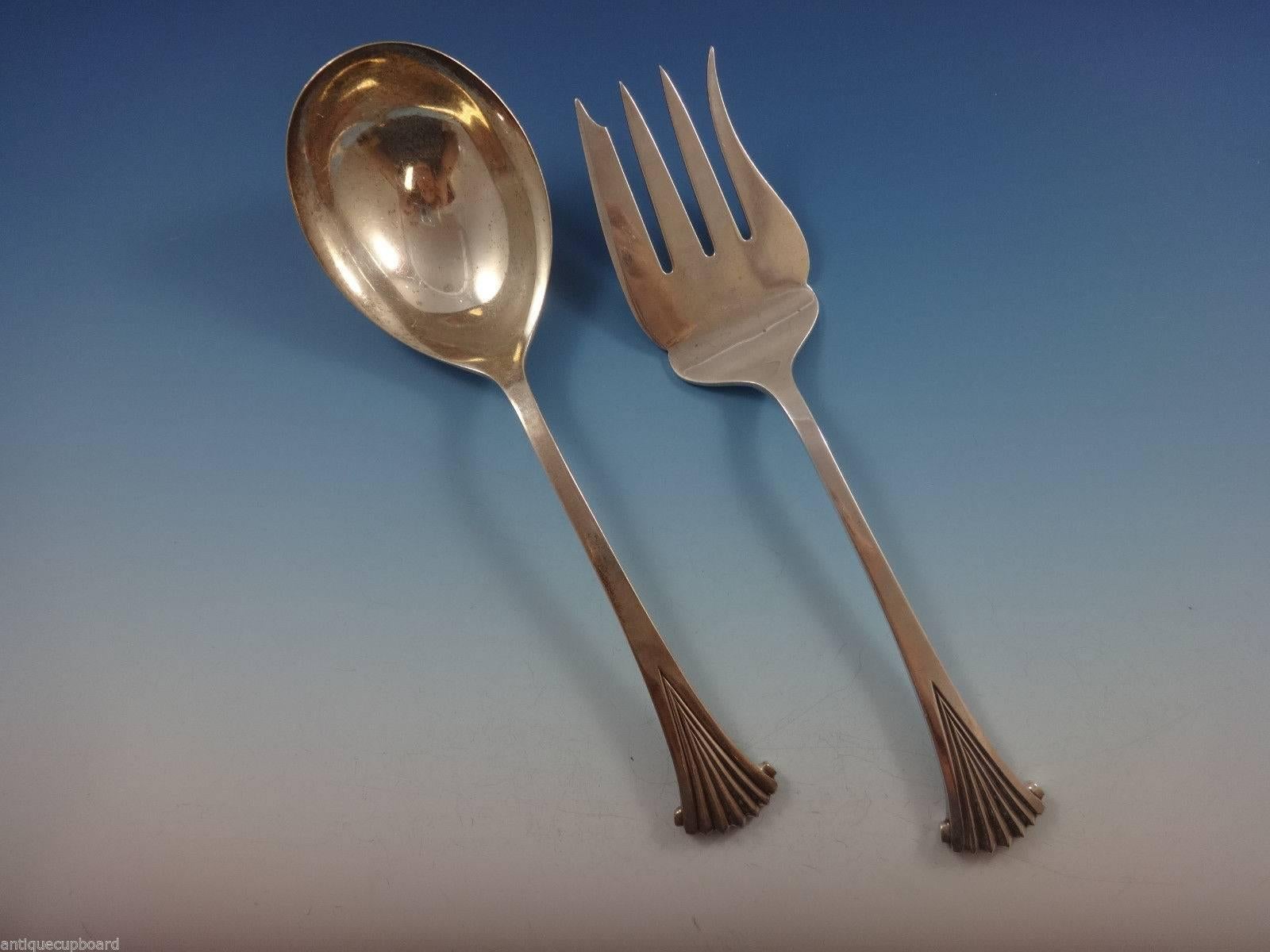 Onslow by Tuttle Sterling Silver Flatware Service for Eight 2