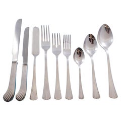 Pavillion by Calegaro Italy Sterling Silver Flatware Set Service 120 pcs Dinner