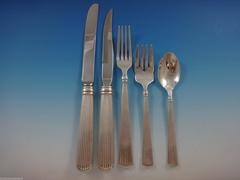 ASHMONT BY REED & BARTON Sterling Silver Dinner Flatware Set 8 SERVICE 46 PIECES