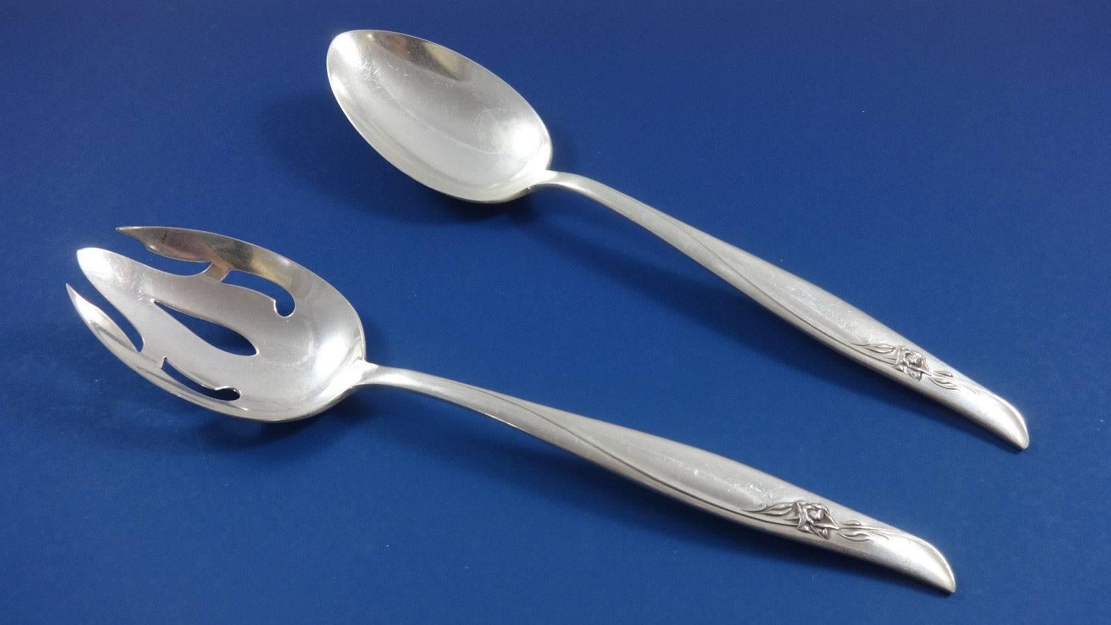 Sea Rose by Gorham Sterling Silver Flatware Set 12 Service 92 Pieces Modern 1