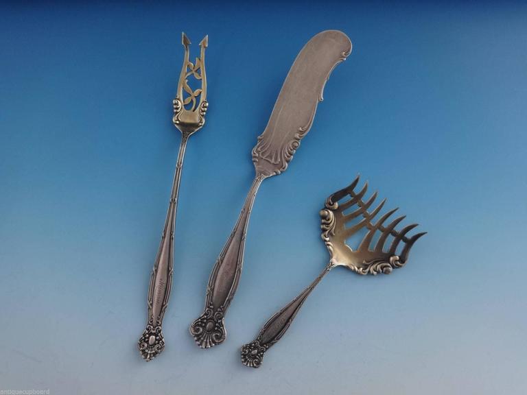 Empire by Towle Sterling Silver Flatware Set Service 79 Pieces Vintage