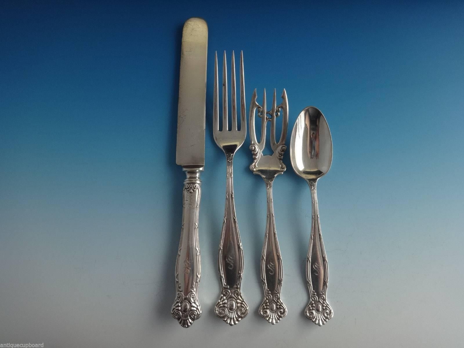 Empire by Towle Sterling Silver Flatware Set Service 102 Pieces 