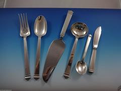 Hampton by Tiffany & Co. Sterling Silver Flatware Set of 12 Service Dinner Size