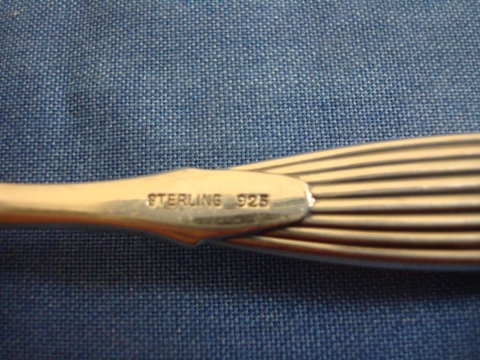 Mid-20th Century Savoy by Frigast Sterling Silver Flatware Set Service Danish 40 Pieces