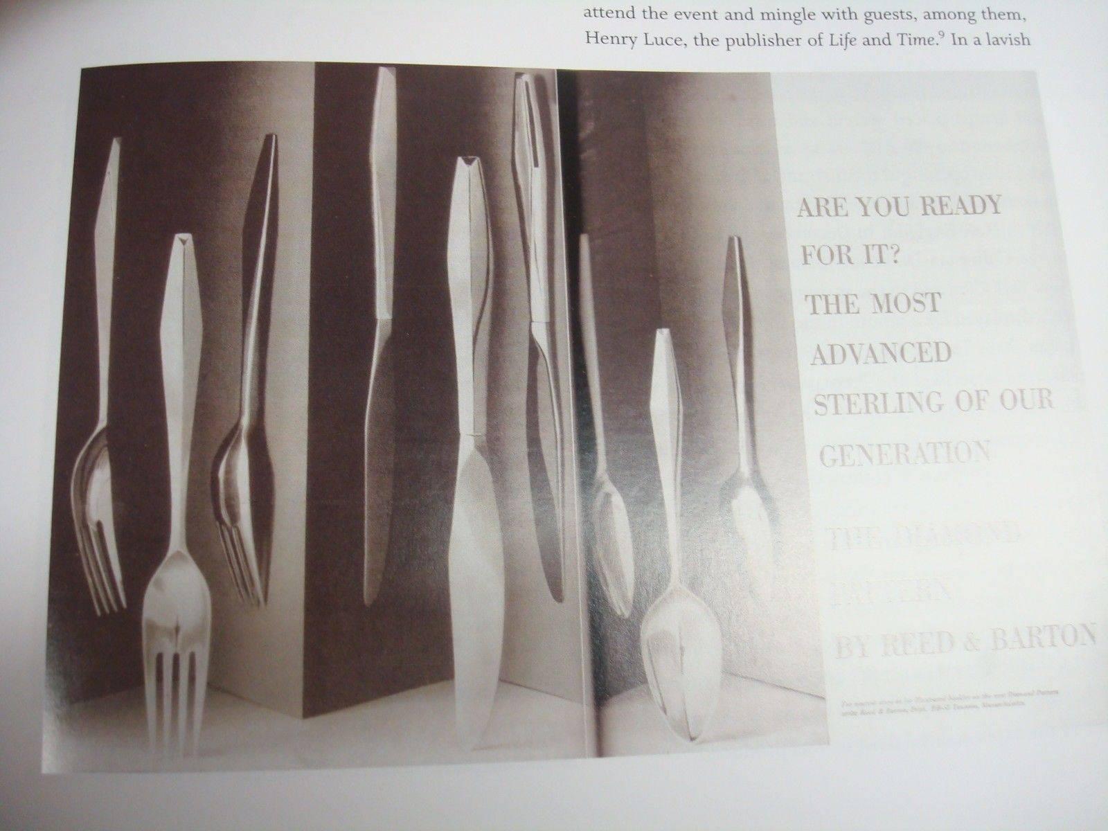 Diamond by Reed & Barton Sterling Silver Flatware Set of 38 Pieces, Gio Ponti 4