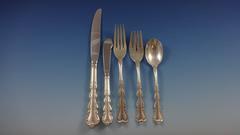 Angelique by International Sterling Silver Flatware Set for 12 Service 74 Pieces