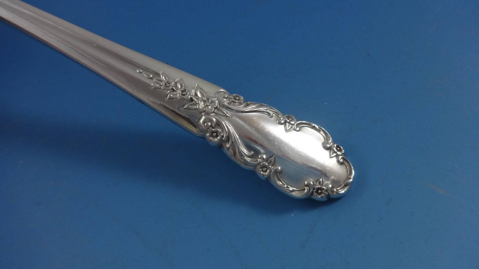 Juego de Cubiertos Velo de Novia de International Sterling Silver, 12 Servicios, 79 Piezas en Excelente estado para la venta en Big Bend, WI