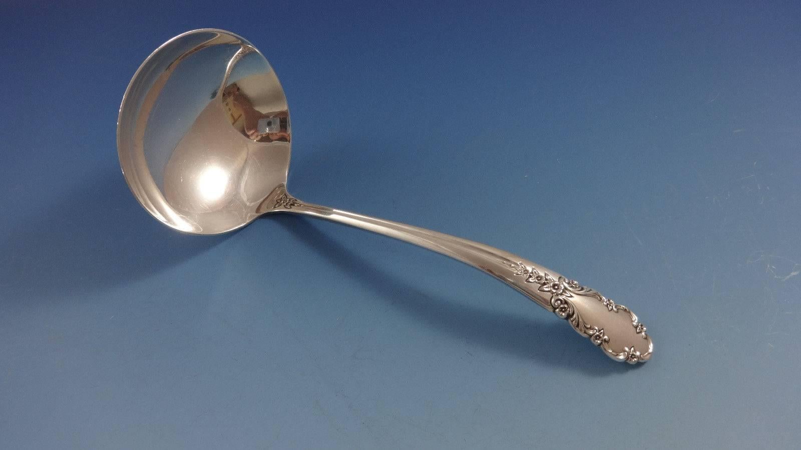 Juego de Cubiertos Velo de Novia de International Sterling Silver, 12 Servicios, 79 Piezas en venta 3