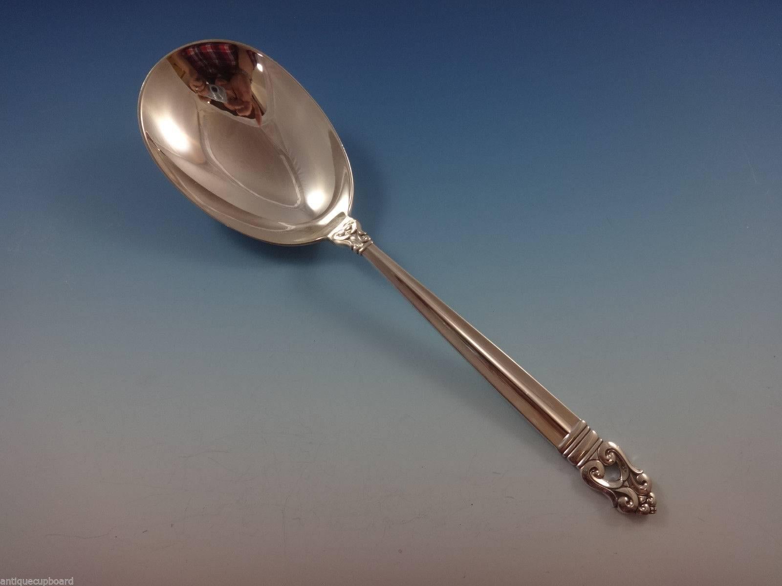 Cubertería para ocho personas Royal Danish by International Sterling Silver, 61 piezas en venta 2
