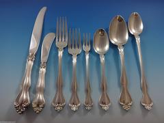 George & Martha by Westmorland Sterling Silver Flatware Set 18 Service 154 Pcs
