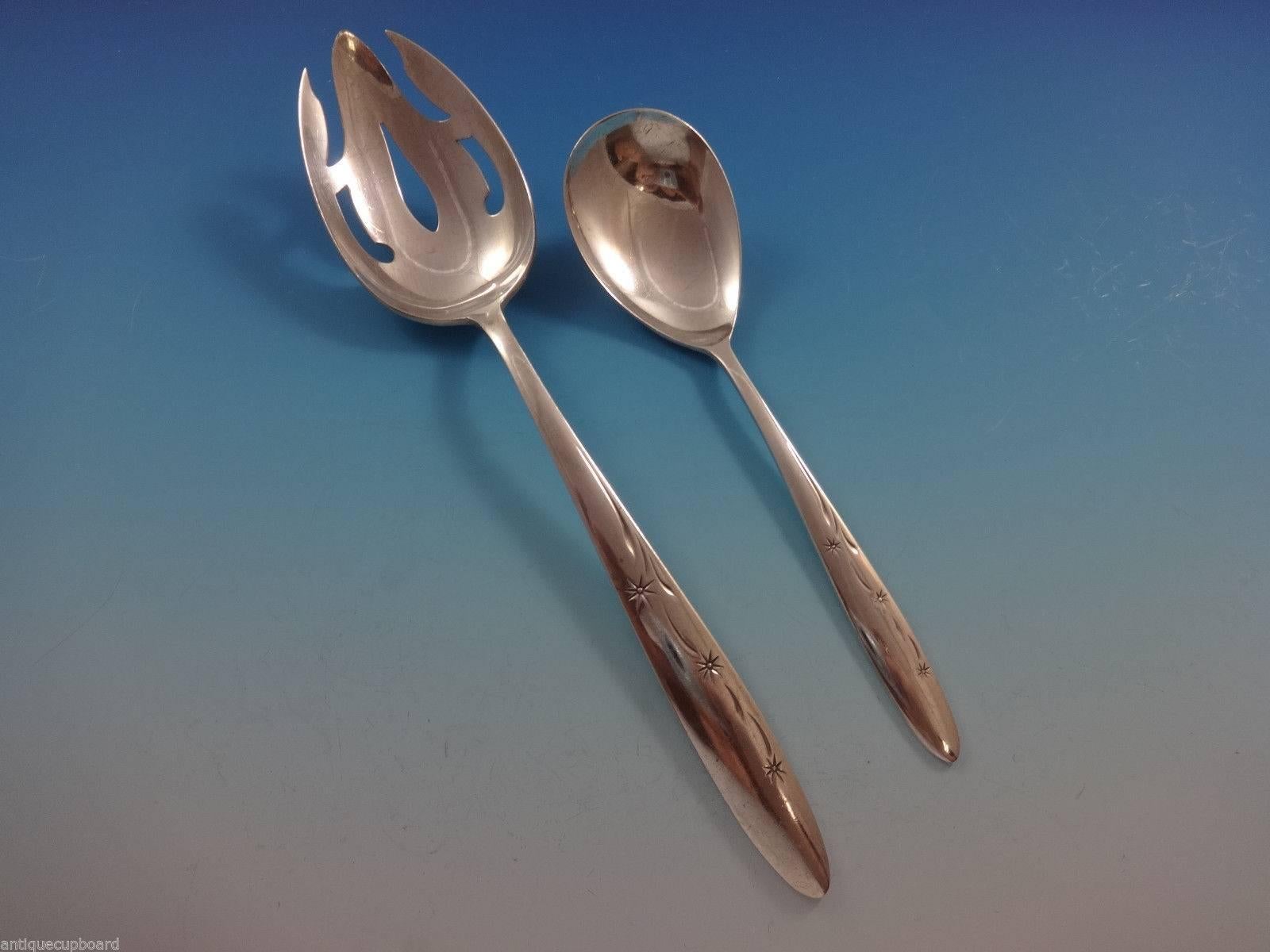 Celeste by Gorham Set di posate in argento sterling per 12 persone, 79 pezzi, moderno in vendita 3