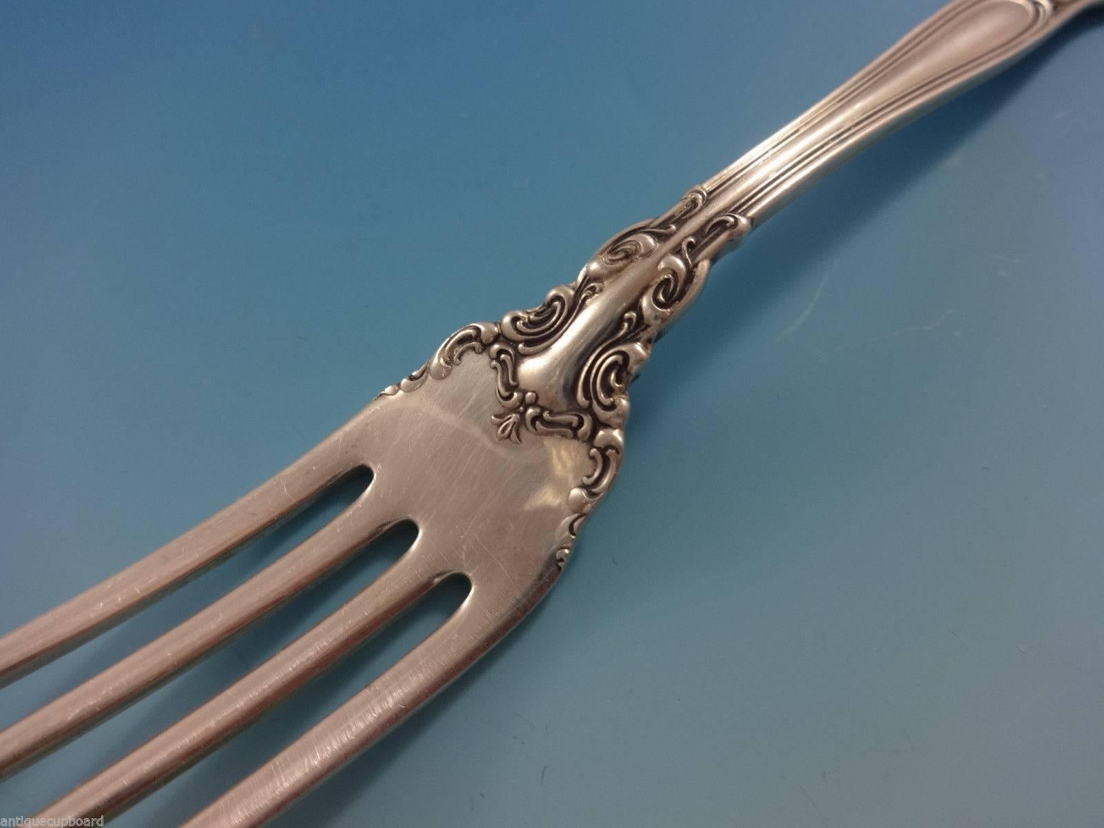 Chantilly by Gorham Sterling Silver Flatware Set for 12 Service, 63 Pieces 2