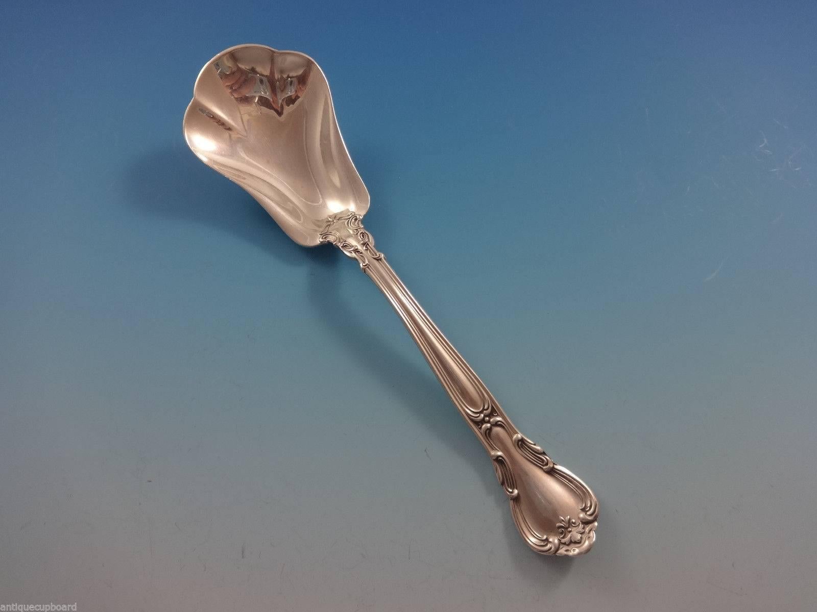 Late 19th Century Chantilly by Gorham Sterling Silver Flatware Set for 12 Service, 63 Pieces
