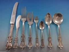 Marlborough by Reed & Barton Sterling Silver Flatware Set of 12 Service 107 Pcs