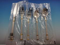 Aegean Weave Gold by Wallace Sterling Silver Flatware Set for Six, 33 Pieces