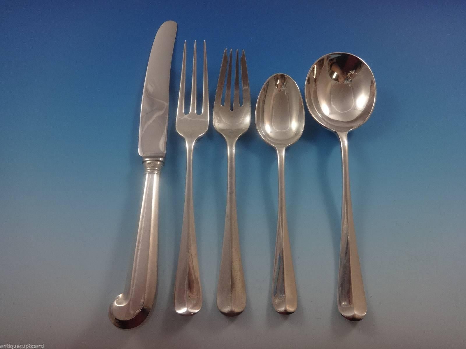 RAT TAIL by TIFFANY & CO. sterling silver Flatware set - 33 pieces. GREAT STARTER SET! This set includes:

6 KNIVES, 8 1/2
