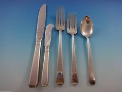 Craftsman by Towle Sterling Silver Flatware Set for Eight Service 47 Pieces