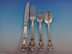 Eloquence by Lunt Sterling Silver Flatware Service for 8 Set 34 Pieces