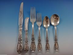 Prince Eugene by Alvin Sterling Silver Dinner Flatware Set 12 Service 72 Pieces
