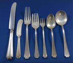Fairfax by Gorham Sterling Silver Flatware Set 12 Service 92 Pieces Huge