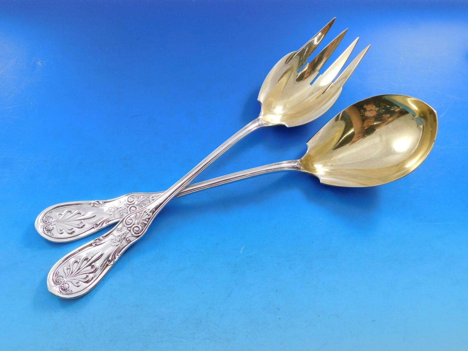 20ième siècle Saratoga par Tiffany & Co. Service de couverts en A Silver pour 12 pièces 91 pièces en vente