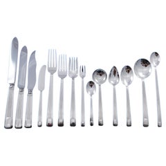 Century by Tiffany and Co. Sterling Silver Flatware Set 8 Service 121 pcs Dinner