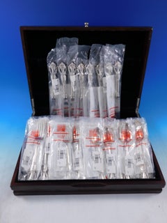 Beauvoir by Tuttle Sterling Silver Flatware Set for 8 Service 40 pieces New