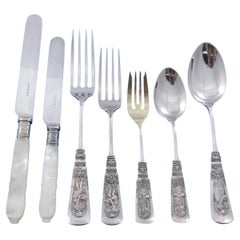 Fontainebleau by Gorham Sterling Silver Flatware Set Service 89 pcs Multi-motif