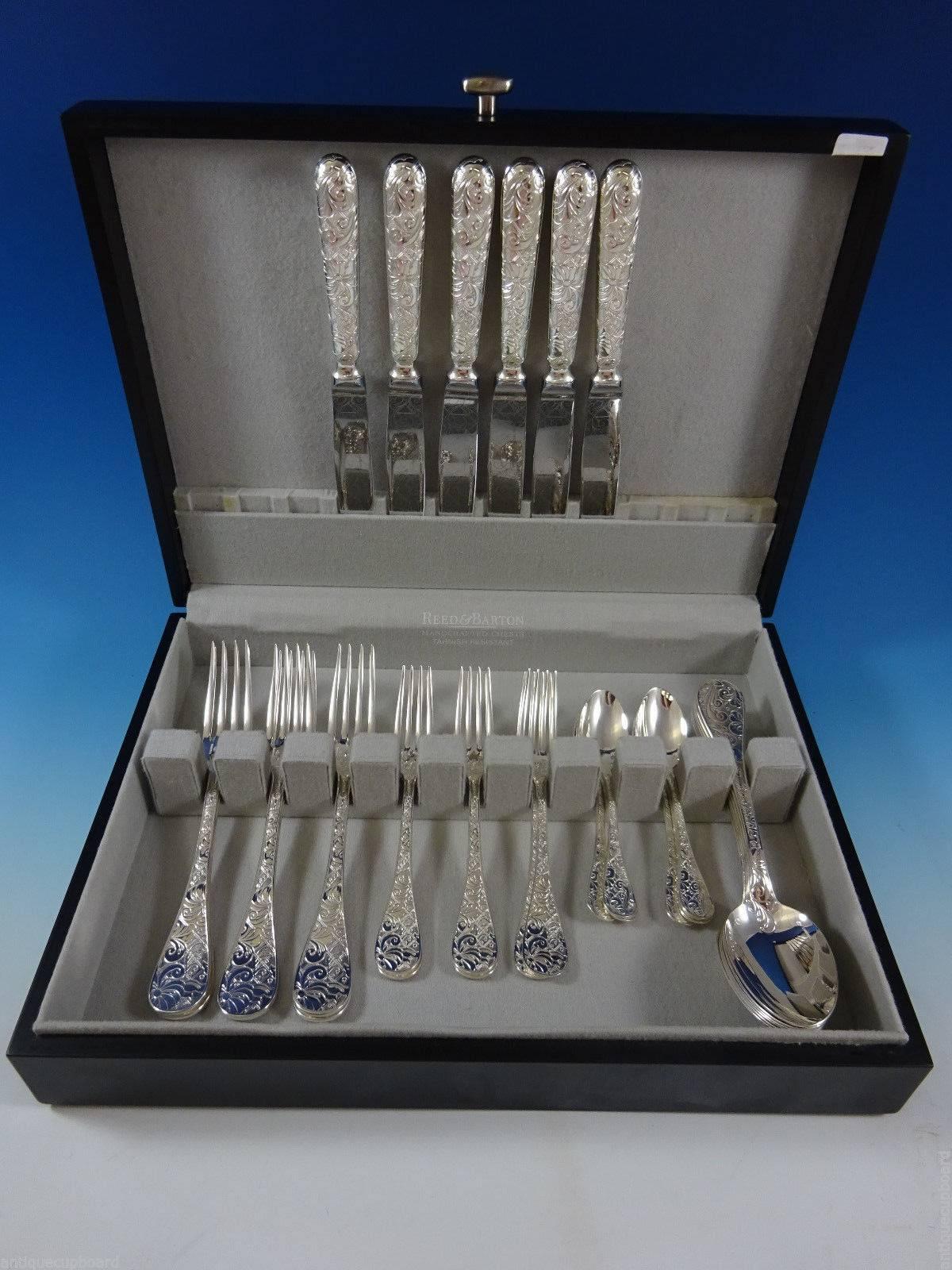 Christofle French silver flatware has been crafted by master artisans, circa 1830.

The revolutionary style and character of Christofle dinnerware comes from collaborations with groundbreaking architects, designers and artists from around the