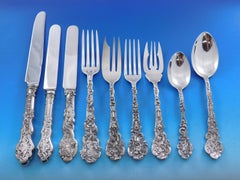 Versailles by Gorham Sterling Silver Flatware Set Service 121 pcs Dinner Mono S