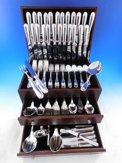Arcantia Vendome Christofle Silverplate Flatware Set 24 Service 180 pcs Dinner