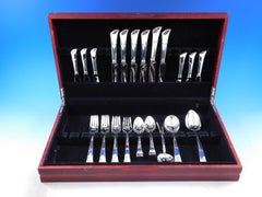 „Linenfold“ von Tiffany & Co., Besteckset aus Sterlingsilber, 6-teilig, 37-teilig