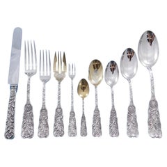 Saint St. Cloud by Gorham Sterling Silver Flatware Set Service 129 pieces Dinner