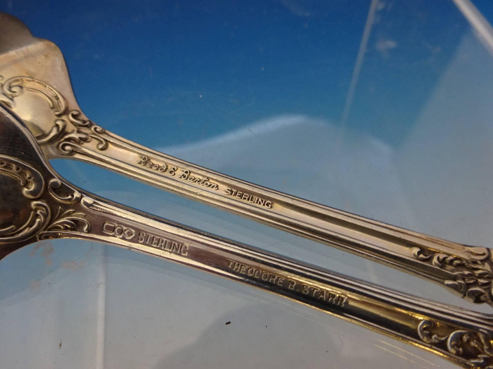 Trianon Pierced by Dominick and Haff Sterling Silver Flatware Service Set 48 Pc 5