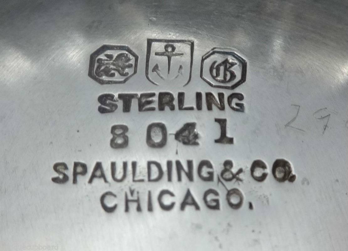 Gorham Sterling Silver Centerpiece Bowl with Wide Pierced Border, Hollowware 1