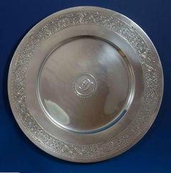 Persian by Tiffany & Co. Sterling Silver Charger Plates, Set of 12 Hollowware