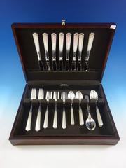 Paramount by Kirk Sterling Silver Flatware Set for Eight Service 40 Pcs Art Deco