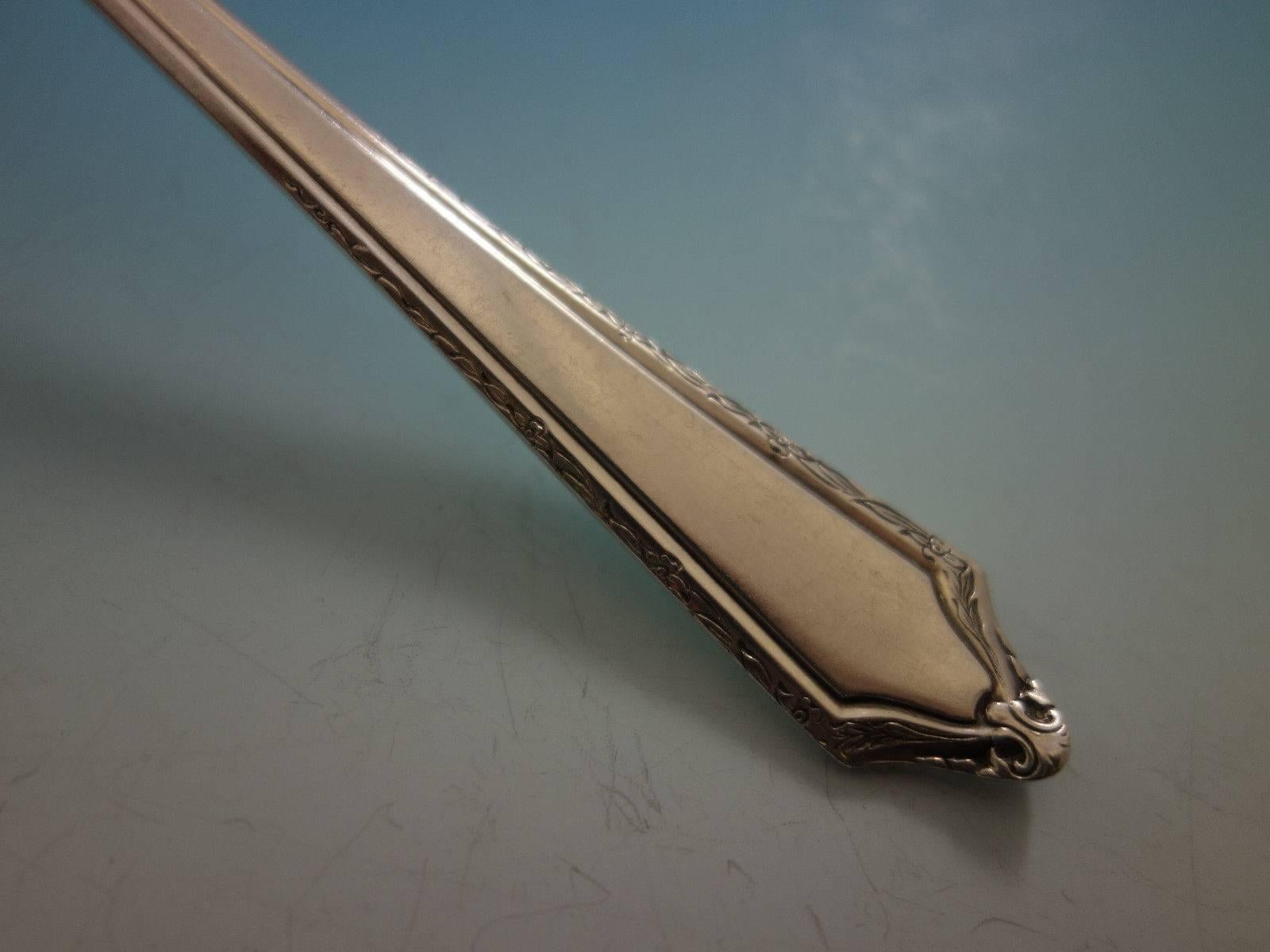 Service de couverts en argent sterling pour 8 personnes 44 pièces Virginia Carvel par Towle en vente 2
