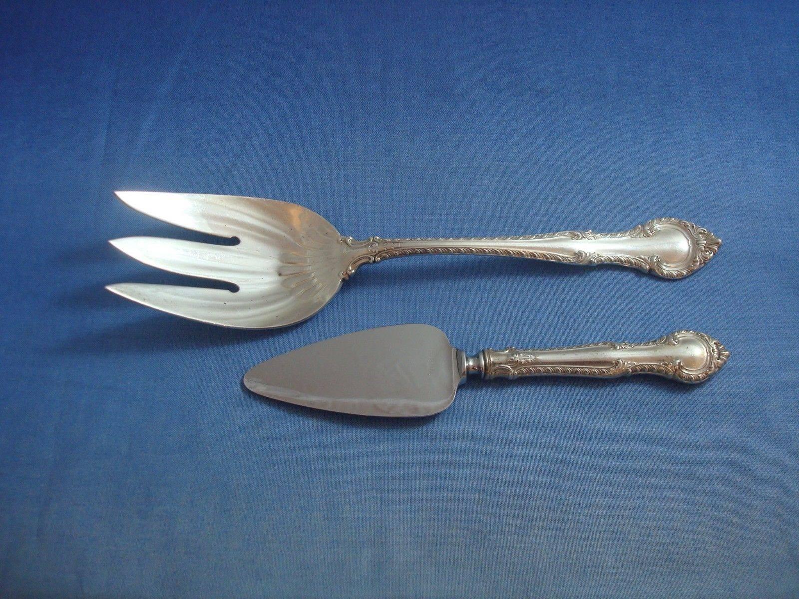 English Gadroon by Gorham Sterling Silver Flatware Set Service 86 Pieces In Excellent Condition For Sale In Big Bend, WI