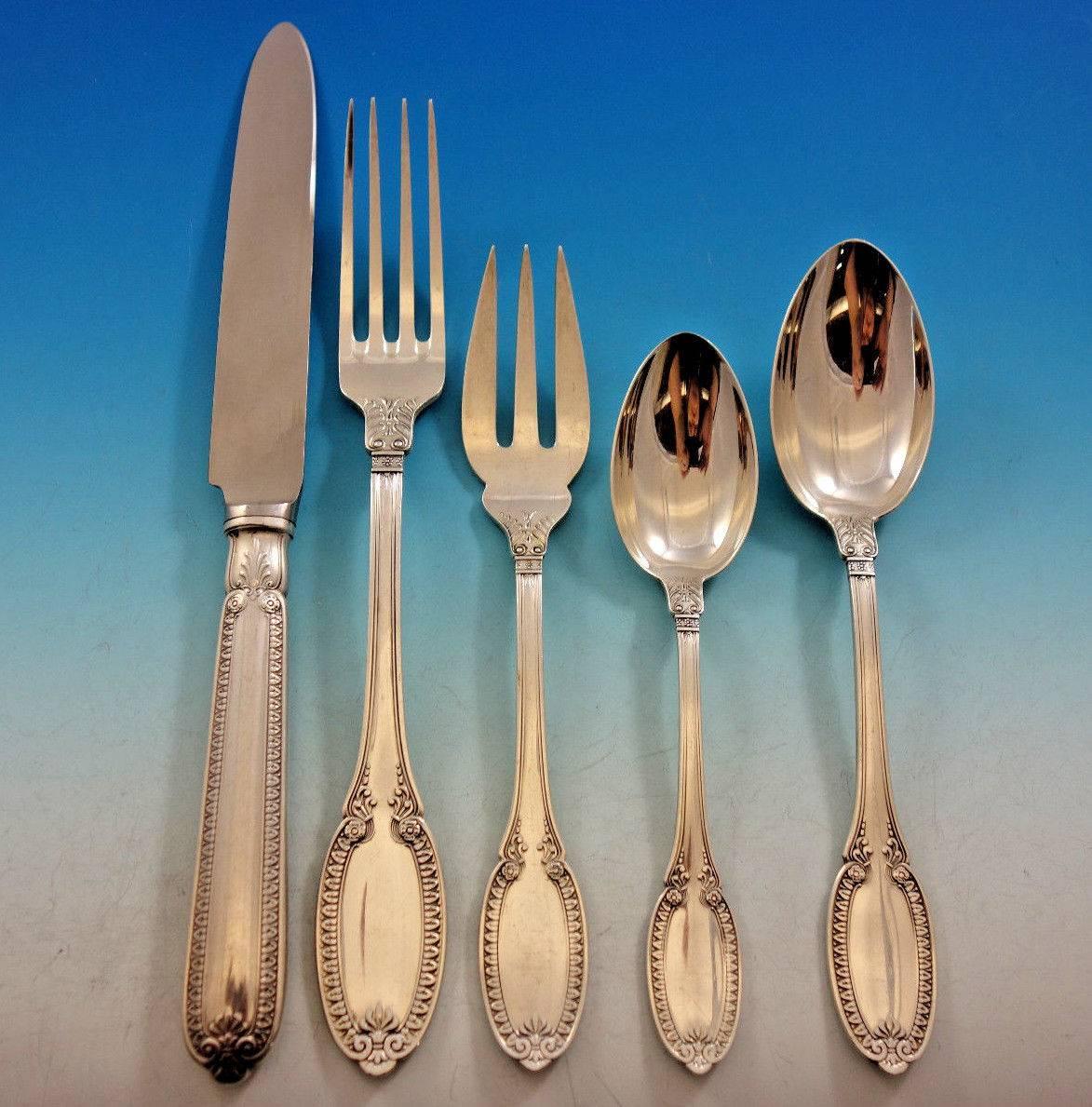 Empire by Buccellati Sterling Silver Flatware Set for 12 Service 60 Pcs Dinner 2