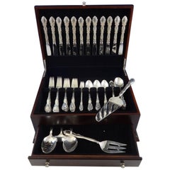 Fontana by Towle Sterling Silver Flatware Set for 12 Service of 77 Pieces