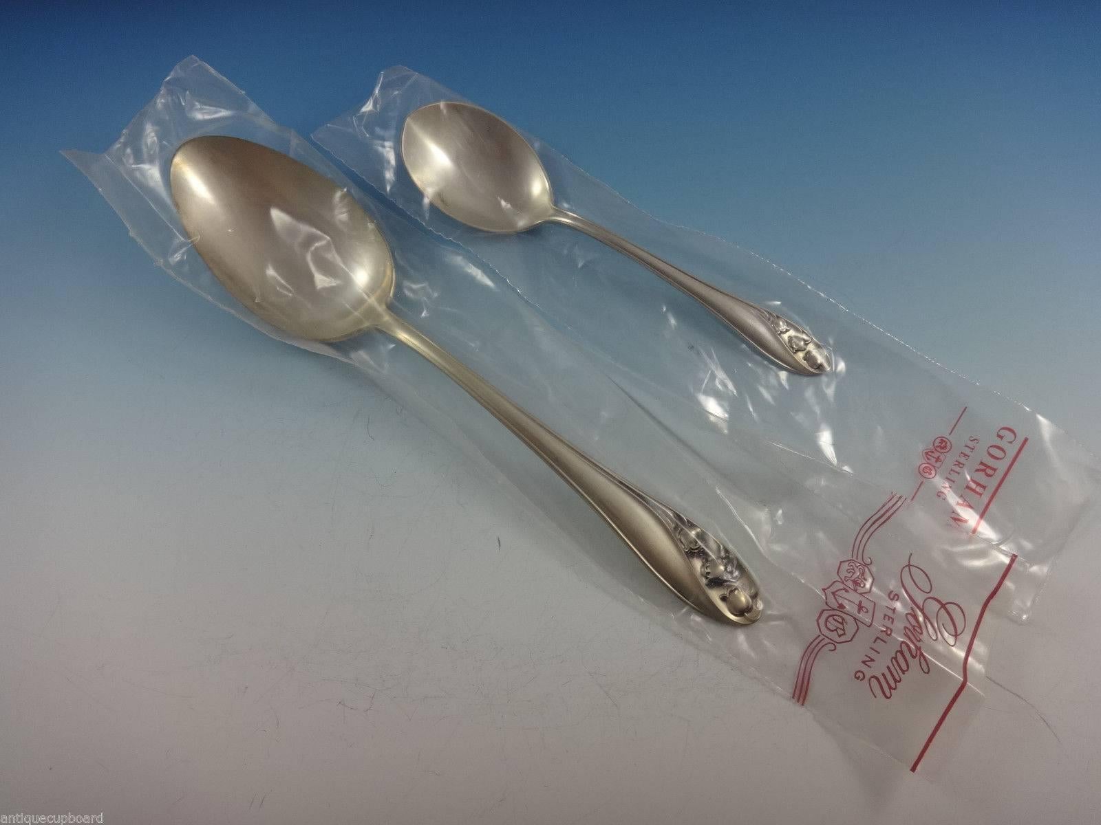 Lily of the Valley by Gorham Sterling Silver Flatware Set Dinner Size for 8 New 1